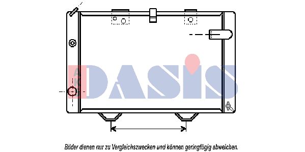 AKS DASIS Jäähdytin,moottorin jäähdytys 160410N